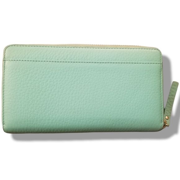 ⭐️ Kate Spade Wellesley Neda Zip Around Wallet in Mint - Picture 2 of 9